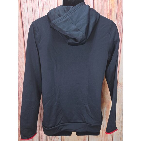 Under Armour Kids Loose Fit Coldgear Black Hoodie YXL - Picture 2 of 6